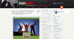 Desktop Screenshot of ironmen.org.nz